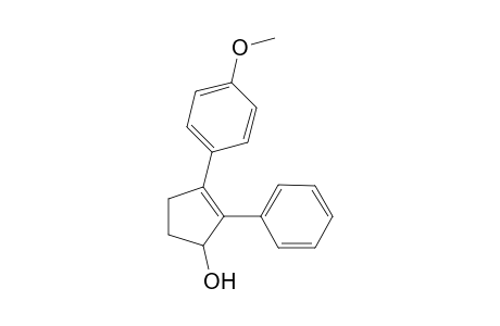 3-(4-Methoxyphenyl)-2-phenylcyclopent-2-en-1-ol