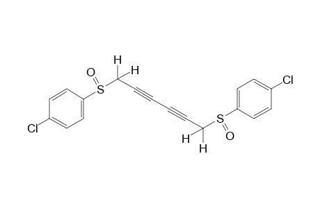 1,6-bis[(p-Chlorophenyl)sulfinyl]-2,4-hexadiyne