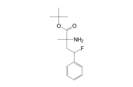 tert-Butyl 2-amino-4-fluoro-2-methyl-4-phenylbutanoate