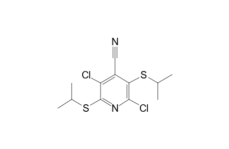 2,5-BISISOPROPYLTHIO-3,6-DICHLORO-4-CYANOPYRIDINE