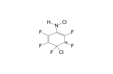 1-CHLORO-4-CHLOROAMINOPENTAFLUOROBENZOLONIUM CATION