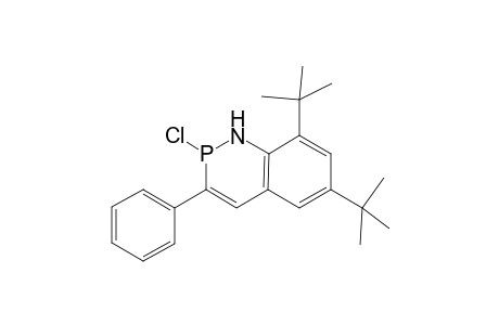 2-Chloro-6,8-bis-t-butyl-3-phenyl-1,2-dihydro-2-.lamda.(3)-Phosphaquinolin [2-Chloro-6,8-bis-t-butyl-3-phenyl-2-phosphaquinoline]