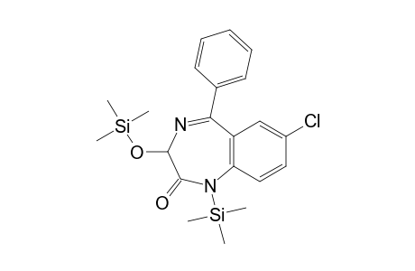 2H-1,4-Benzodiazepin-2-one, 7-chloro-1,3-dihydro-5-phenyl-1-(trimethylsilyl)-3-[(trimethylsilyl)oxy]-