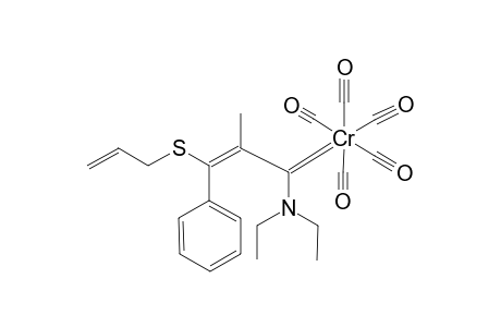 [(E)-3-(ALLYLTHIO)-1-(DIETHYLAMINO)-2-METHYL-3-PHENYL-2-PROPENYLIDENE]-PENTACARBONYLCHROMIUM