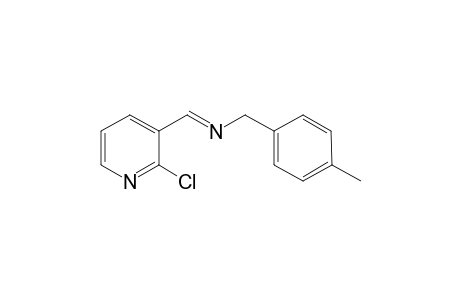 N-(4-Methylphenyl)methyl(2-chloropyridyl)methylideneamine