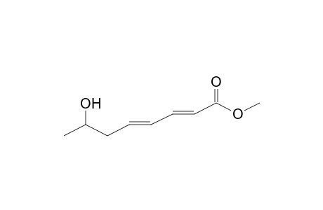 (2E,4E)-7-hydroxyocta-2,4-dienoic acid methyl ester