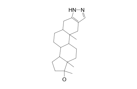 1,10a,12a-trimethyl-1,2,3,3a,3b,4,5,5a,6,7,10,10a,10b,11,12,12a-hexadecahydrocyclopenta[5,6]naphtho[1,2-f]indazol-1-ol