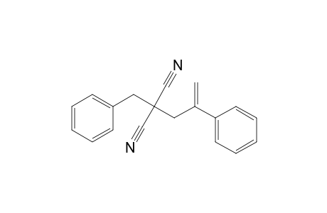 2-Benzyl-2-(2'-phenylallyl)malononitrile