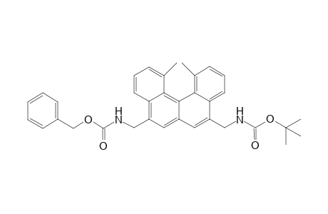 (M)-8-Benzyloxycarbonylaminomethyl-5-(t-butoxycarbonylaminomethyl)-1,12-dimethylbenzo[c]phenanthrene