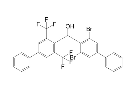 (3',5'-Dibromobiphenyl-4'-yl)-[3,5-bis(trifluoromethyl)biphenyl-4-yl]-methanol