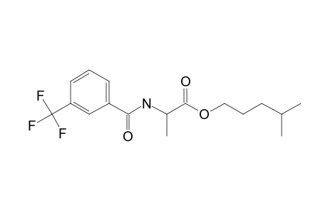 L-Alanine, N-(3-trifluoromethylbenzoyl)-, isohexyl ester