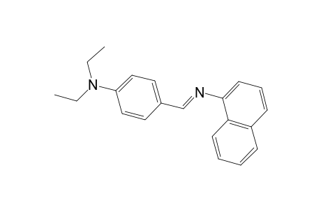 N-((E)-[4-(Diethylamino)phenyl]methylidene)-1-naphthalenamine