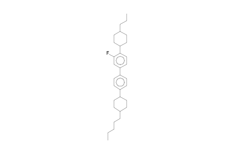 3-Fluoro-4'-(4-pentylcyclohexyl)-4-(4-propylcyclohexyl)-1,1'-biphenyl