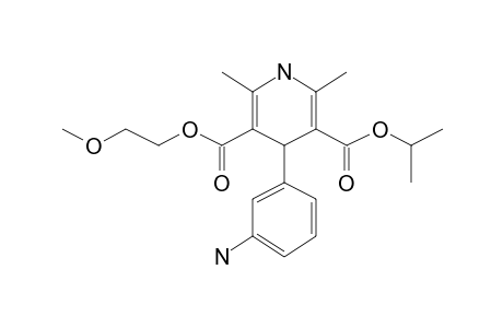 3-Isopropyl 5-(2-methoxyethyl) 4-(3-aminophenyl)-2,6-dimethyl-1,4-dihydro-3,5-pyridinedicarboxylate