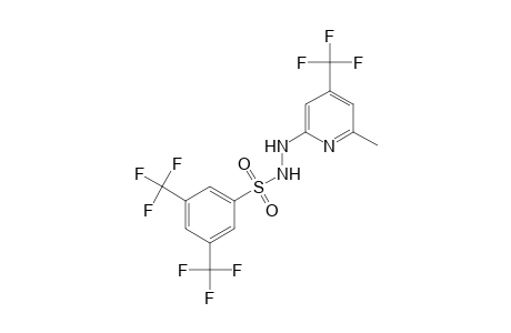 alpha,alpha,alpha,alpha',alpha',alpha'-HEXAFLUORO-3,5-XYLENESULFONIC ACID, 2-[6-METHYL-4-(TRIFLUOROMETHYL)-2-PYRIDYL]HYDRAZIDE