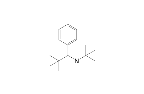 N-(tert-butyl)-2,2-dimethyl-1-phenyl-1-propanamine