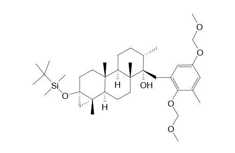 #18;[1A-S-(1A-ALPHA,1B-BETA,3A-ALPHA,4-ALPHA,5-BETA,7A-BETA,7B-ALPHA,9A-ALPHA)]-9A-[(TERT.-BUTYLDIMETHYLSILYL)-OXY]-4-[[2,5-BIS-(METHOXYMETHOXY)-3-METHYLPHENYL