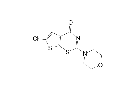 6-CHLORO-2-(MORPHOLIN-4-YL)-4H-THIENO-[3,2-E]-1,3-THIAZIN-4-ONE