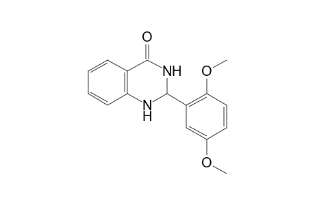 2,3-dihydro-2-(2,5-dimethoxyphenyl)-4(1H)-quinazolinone