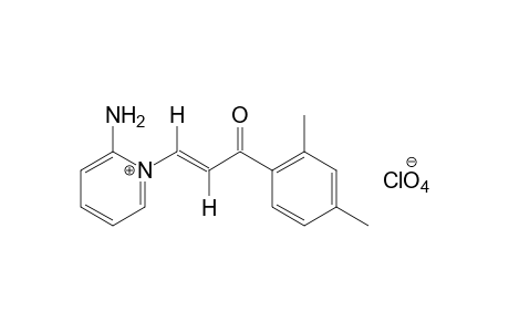 trans-2-amino-1-[2-(2,4-dimethylbenzoyl)vinyllpyridinium perchlorate