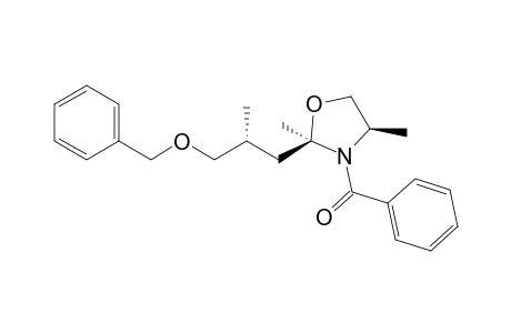 [(2R,4R)-2,4-dimethyl-2-[(2R)-2-methyl-3-phenylmethoxy-propyl]-1,3-oxazolidin-3-yl]-phenyl-methanone