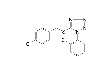 1-(o-chlorophenyl)-5-[(p-chlorobenzyl)thio]-1H-tetrazole