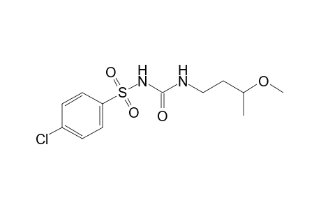1-(p-chlorophenylsulfonyl)-3-(3-methoxybutyl)urea
