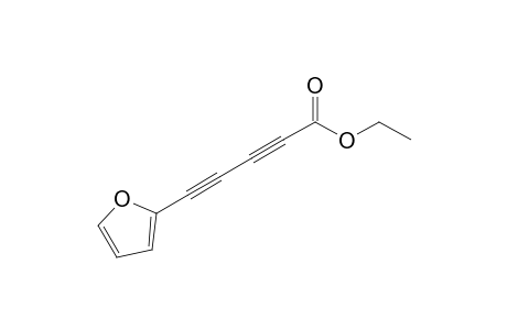 Ethyl 5-(2-furyl)penta-2,4-diynoate