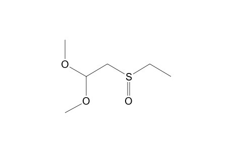 (ETHYLSULFINYL)ACETALDEHYDE, DIMETHYL ACETAL