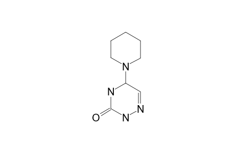 5-PIPERIDINO-4,5-DIHYDRO-(2-H)-1,2,4-TRIAZIN-3-ONE