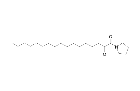 2-Hydroxy-heptadecanoic acid, pyrrolidide