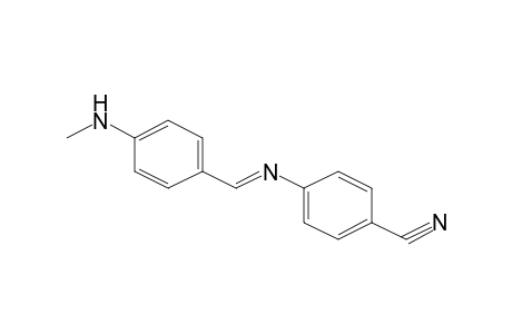 4-(4-Methylaminobenzylideneamino)benzonitrile