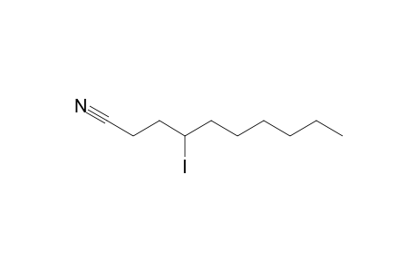 4-Iododecanenitrile