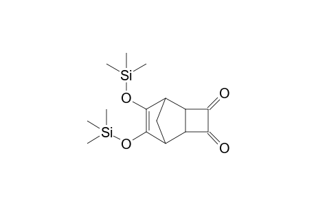 7,8-bis[(Trimethylsilyl)oxy]-tricyclo[4.2.1.0(2,5)]non-7-en-3,4-dione