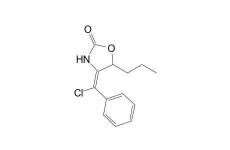 (Z)-4-(1-Chloro-1-phenylmethylidene)-5-(propyl)-1,3-oxazolidin-2-one