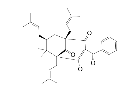 (+/-)-CLUSIANONE;LITERATURE