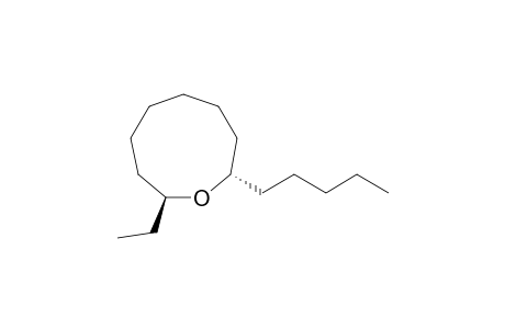 (2S,9S)-2-amyl-9-ethyl-oxonane