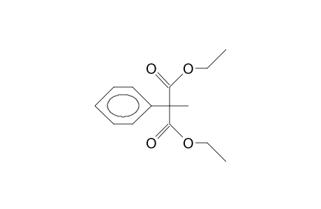 Methyl-phenyl-malonic acid, diethyl ester