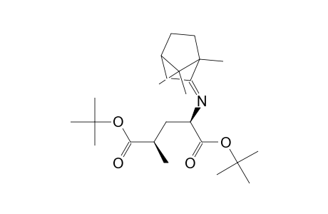 Di-tert-Butyl (2R,4R*)-2-[(1R,4R)-bornylideneamino]-4-methylglutarate