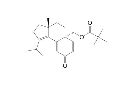 (3AR,5AR)-[1-ISOPROPYL-3A-METHYL-8-OXO-2,3,3A,4,5,8-HEXAHYDRO-5AH-CYCLOPENTA-[A]-NAPHTHALEN-5A-YL]-METHYL-2,2-DIMETHYLPROPANOATE