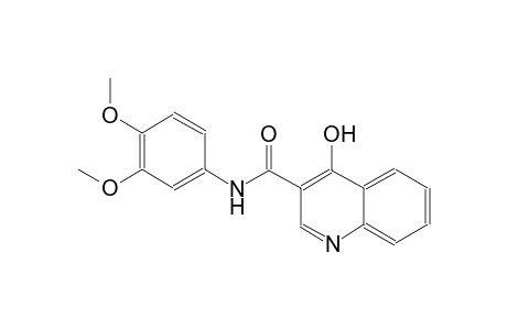 3-quinolinecarboxamide, N-(3,4-dimethoxyphenyl)-4-hydroxy-