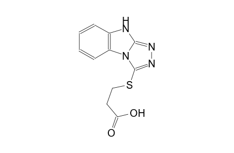 propanoic acid, 3-(9H-[1,2,4]triazolo[4,3-a]benzimidazol-3-ylthio)-