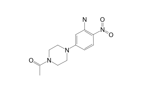 5-(4-Acetyl-1-piperazinyl)-2-nitrophenylamine