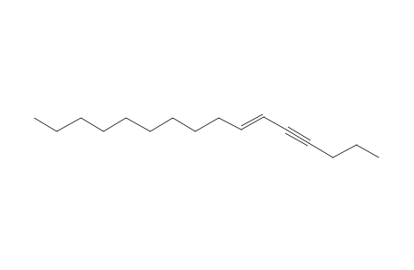 6-Hexadecen-4-yne, (E)-