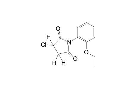 2-chloro-N-(o-ethoxyphenyl)succinimide