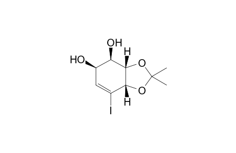 (3aS,4R,5R,7aS)-7-iodo-2,2-dimethyl-3a,4,5,7a-tetrahydro-1,3-benzodioxole-4,5-diol