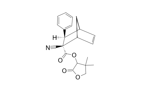 (1S,2R,3S,4R)-2-EXO-CYANO-3-EXO-PHENYLBICYCLO-[2.2.1]-HEPT-5-ENE-2-ENDO-CARBOXYLATE-OF-(R)-PANTOLACTONE