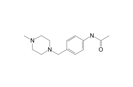 4-[(4-Methyl-1-piperazinyl)methyl]phenylamine, N-acetyl