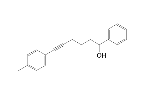 6-(4-Methylphenyl)-1-phenylhex-5-yn-1-ol