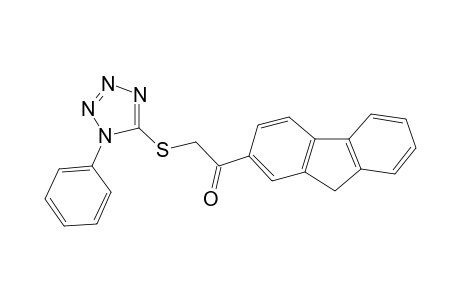 1-(9H-Fluoren-2-yl)-2-[(1-phenyl-1H-tetraazol-5-yl)sulfanyl]ethanone